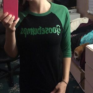 Goosebumps Tops - Goosebumps baseball shirt Goosebumps Tops - Goosebumps baseball shirt